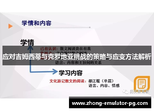 应对吉姆西蒂与克罗地亚挑战的策略与应变方法解析