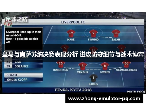 皇马与奥萨苏纳决赛表现分析 进攻防守细节与战术博弈